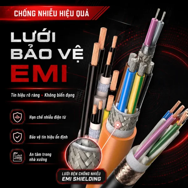 Cáp Điều Khiển Chống Nhiễu Có Lưới IMATEK 1.25mm2