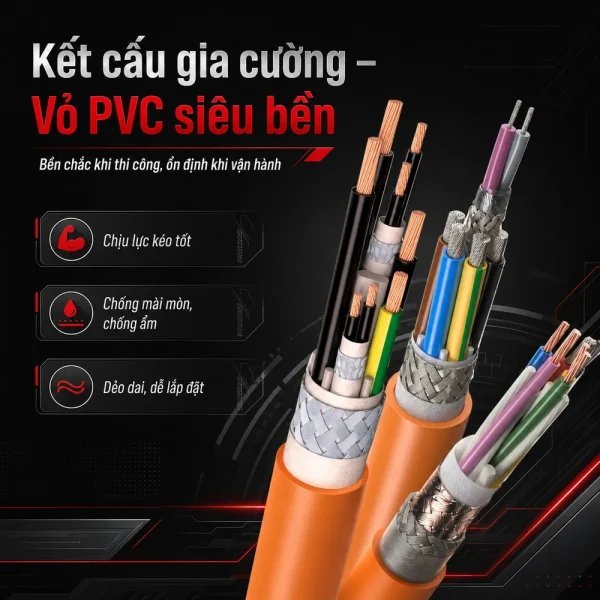 Cáp điều khiển chống nhiễu có lưới IMATEK 10mm2