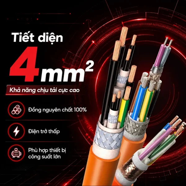 Cáp điều khiển chống nhiễu có lưới IMATEK 4mm2