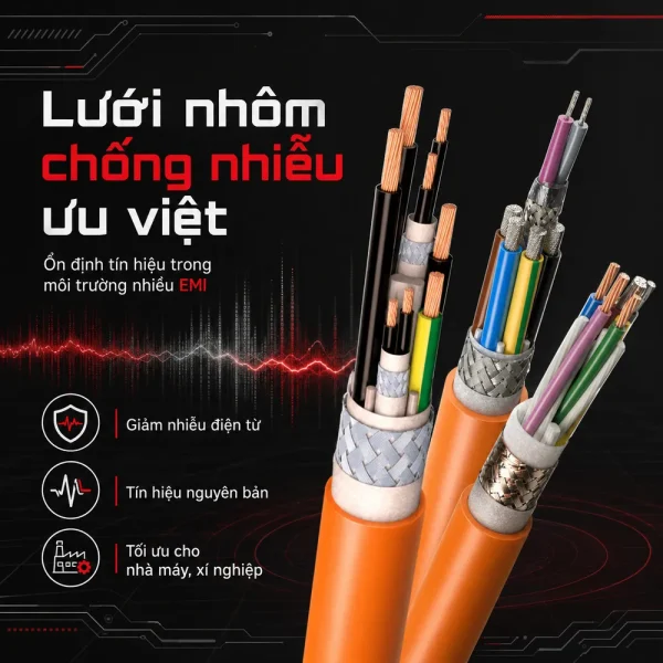 Cáp Điều Khiển Chống Nhiễu Có Lưới IMATEK 6mm2