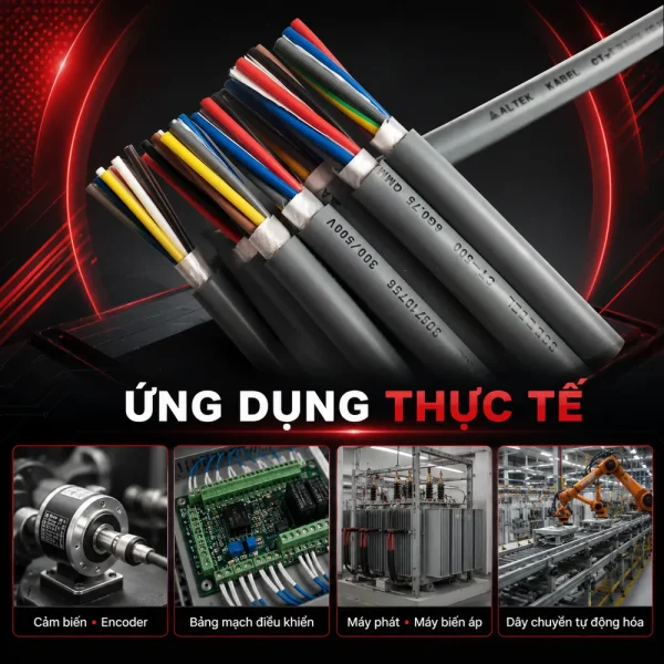 Cáp điều khiển CT-500 20G Altek Kabel