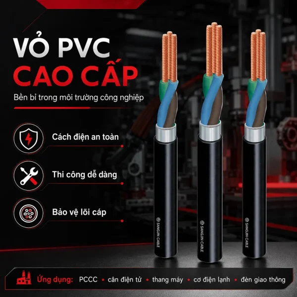 Cáp Điều Khiển Không Lưới SANGJIN 0.5mm2