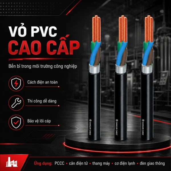 Cáp điều khiển không lưới SANGJIN 0.75mm2