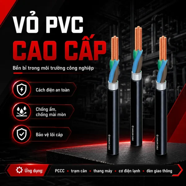 Cáp điều khiển không lưới SANGJIN 1.0mm2