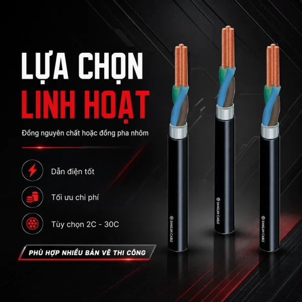Cáp Điều Khiển Không Lưới SANGJIN 1.5mm2