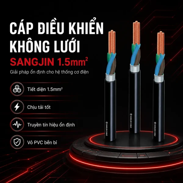 Cáp Điều Khiển Không Lưới SANGJIN 1.5mm2