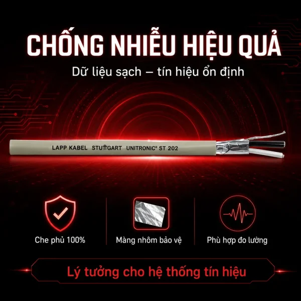 Cáp điều khiển Lapp Kabel 16AWG 1 pair 3800717