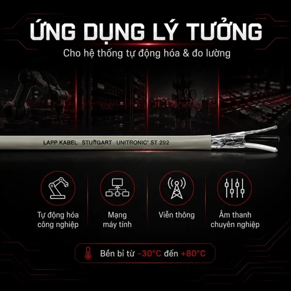 Cáp điều khiển Lapp Kabel 24AWG 2 Pair 3800953