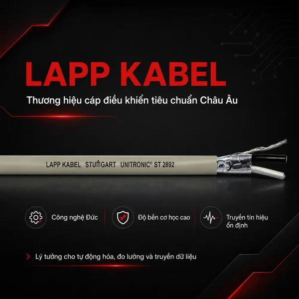 Cáp điều khiển Lapp Kabel 2X2X22AWG 3800952