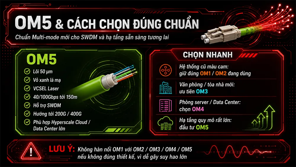 cáp quang om5