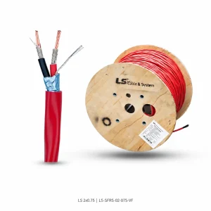 Cáp tín hiệu chống cháy, chống nhiễu LS 2×1.5 LS-SFRS-02-150-VF