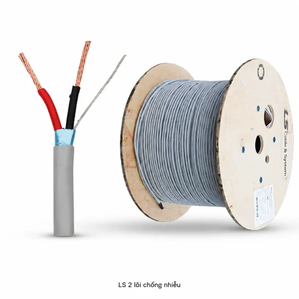 Cáp tín hiệu điều khiển chống nhiễu LS 2 lõi