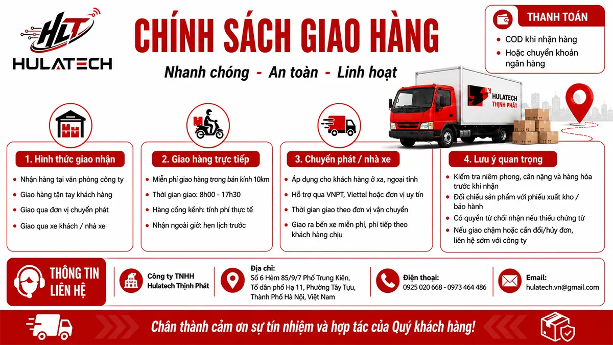 chính sách giao hàng