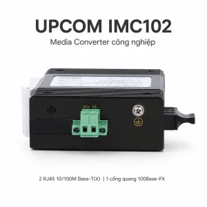 Converter UPCOM IMC102 2×10/100M Base-T(X) + 1x100Base-FX