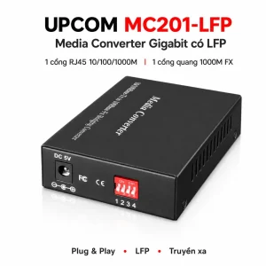 Converter UPCOM MC201-LFP 1 cổng 10/100/1000M
