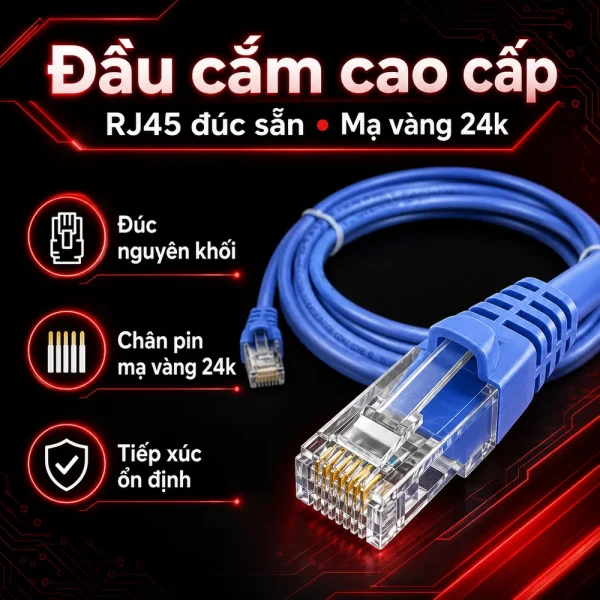 Dây nhảy mạng LS cat5e 15m – Patch cord LS cat5e 15m