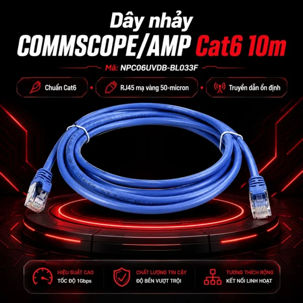 Dây nhảy mạng LS Cat6 5m – Patch cord LS Cat6 5m