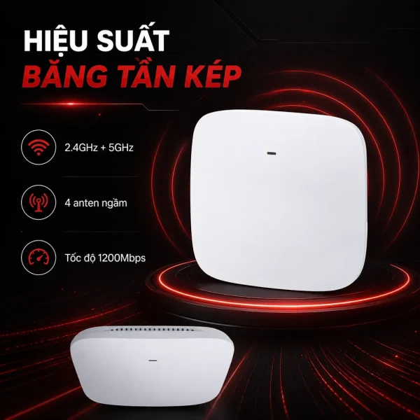 Điểm truy cập không dây Planet WDAP-C7210E băng tần kép