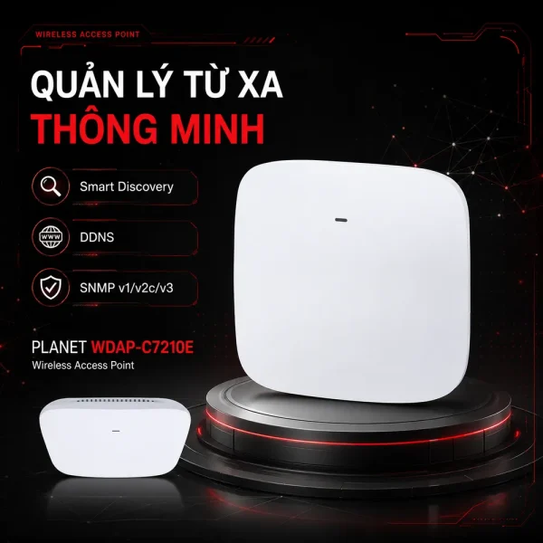 Điểm truy cập không dây Planet WDAP-C7210E băng tần kép
