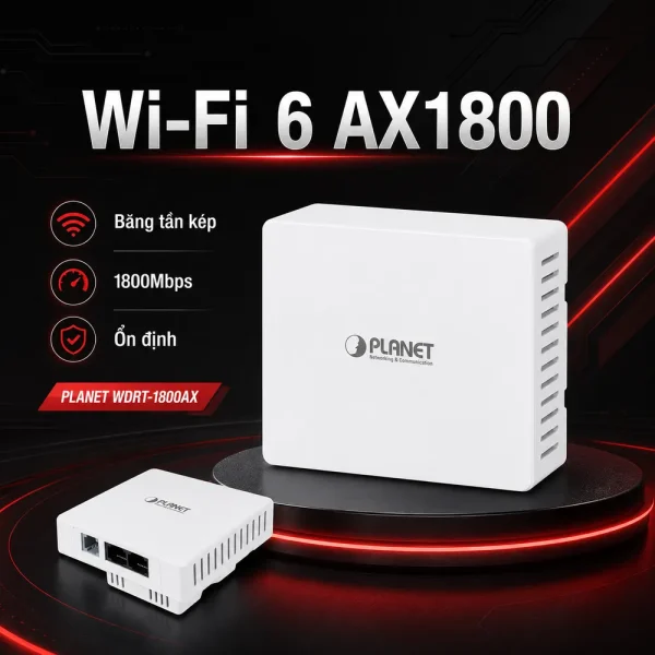 Điểm truy cập không dây Planet WS-1232P băng tần kép 802.11ac