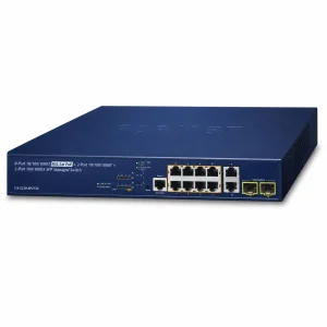 GS-5220-8P2T2S Switch L2+ 8x1G 802.3at PoE + 2x1G + 2x1G SFP