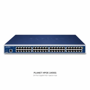 Hub Injector Planet HPOE-2400G 24 cổng Gigabit IEEE