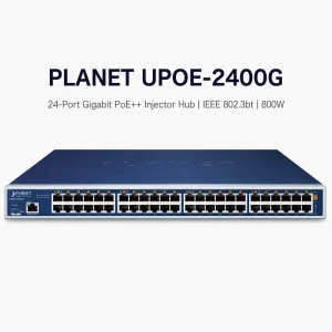 Hub Injector Planet UPOE-2400G 24 cổng Gigabit 802.3bt (800W)