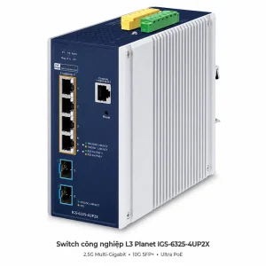 IGS-6325-4UP2X Switch công nghiệp 4×2.5GxPoE + 2x10G SFP+