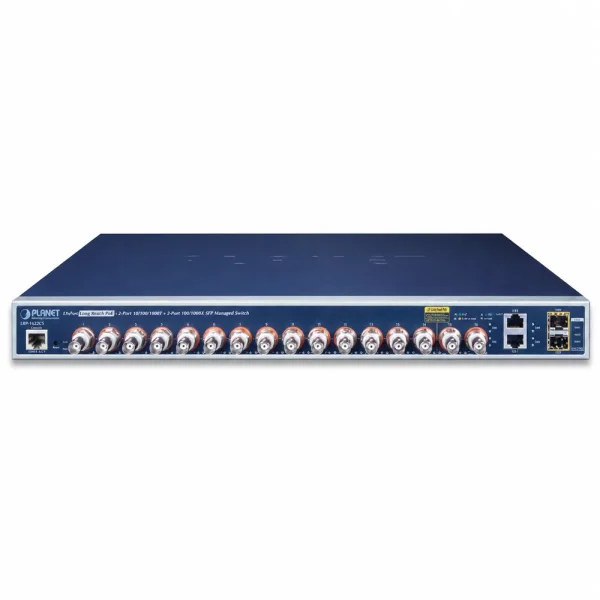 LRP-1622CS Switch quản lý 16 cổng Coax + 2x1G + 2x1G SFP
