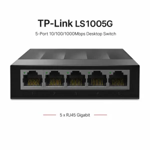 LS1005G Switch TP-LINK Để Bàn 5 Cổng 10/100/1000Mbps
