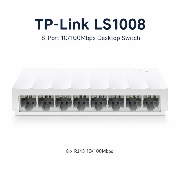 LS1008 Switch Để Bàn 8 Cổng 10/100Mbps