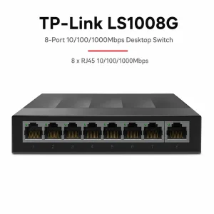 LS1008G Switch TP-LINK Để Bàn 8 Cổng 10/100/1000Mbps
