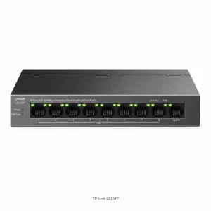 LS109P Switch TP-LINK Để Bàn 9 Cổng 10/100Mbps với 8 Cổng PoE+