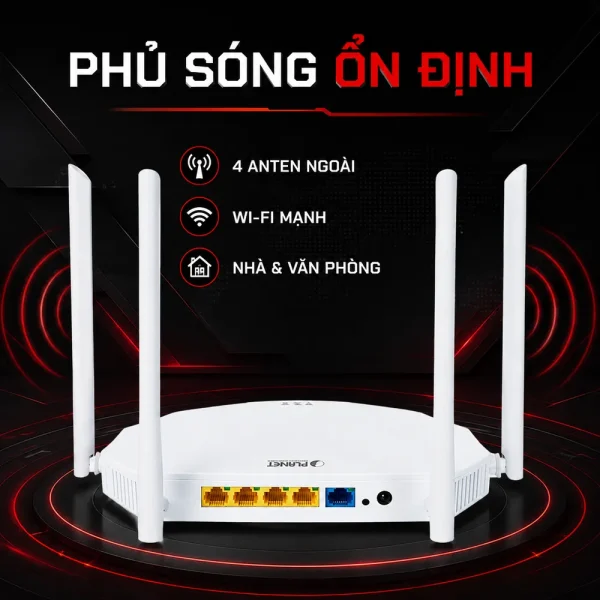 Router Planet 802.11ax băng tần kép 1800Mbps WDRT-1800AX