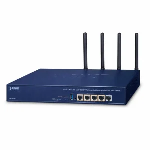 Router WiFi 5 Planet VR-300PW5 với 4 cổng 802.3at PoE+