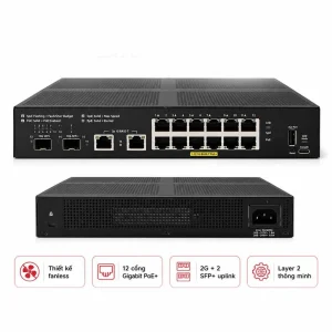 Switch Aruba HPE JL679A 6100 12G CL4 PoE 2G/2SFP+ 139W