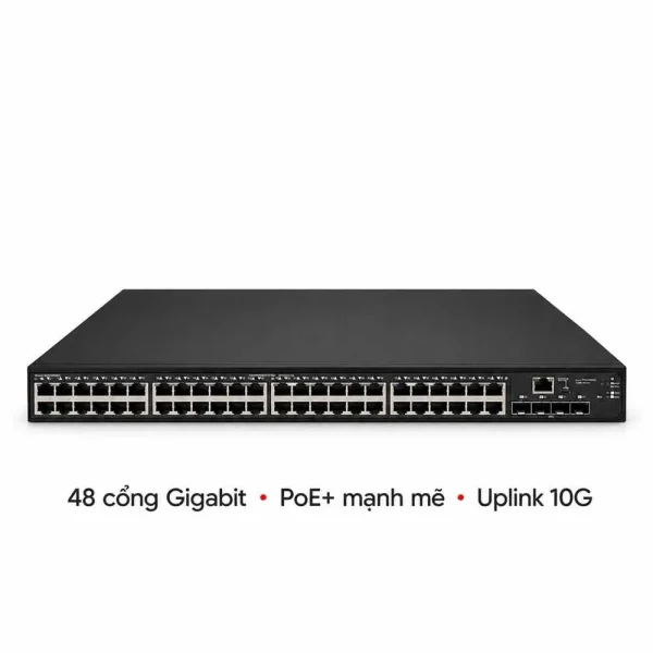 Switch Aruba HPE JL824A 5140 48G PoE+ 4SFP+ EI
