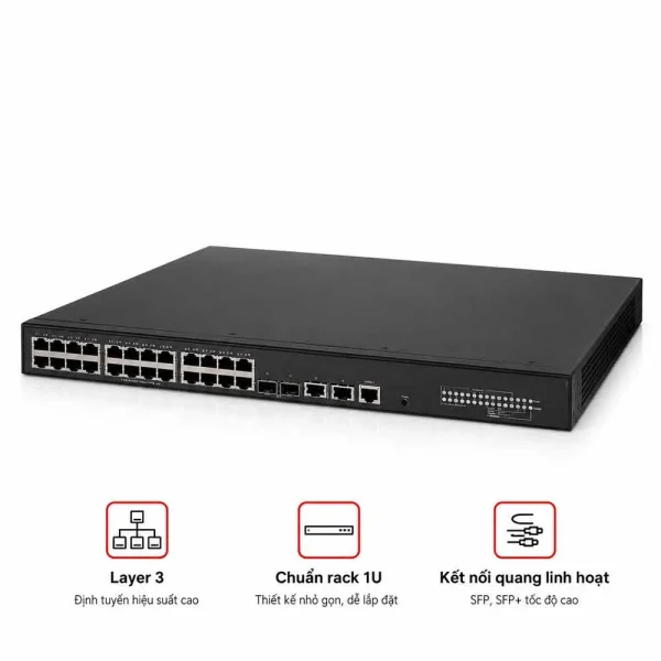 Switch Aruba HPE JL826A 5140 24G SFP w/8G Combo 4SFP+ EI