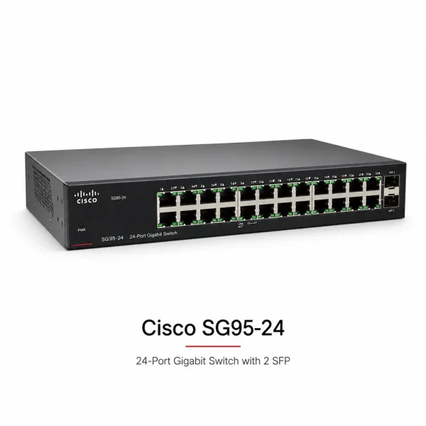 Switch chia mạng Cisco 24port 10/100/1000Mbps SG95-24