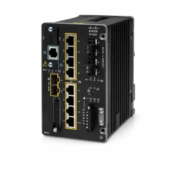 Switch chia mạng Cisco IE-3400-8P2S-E
