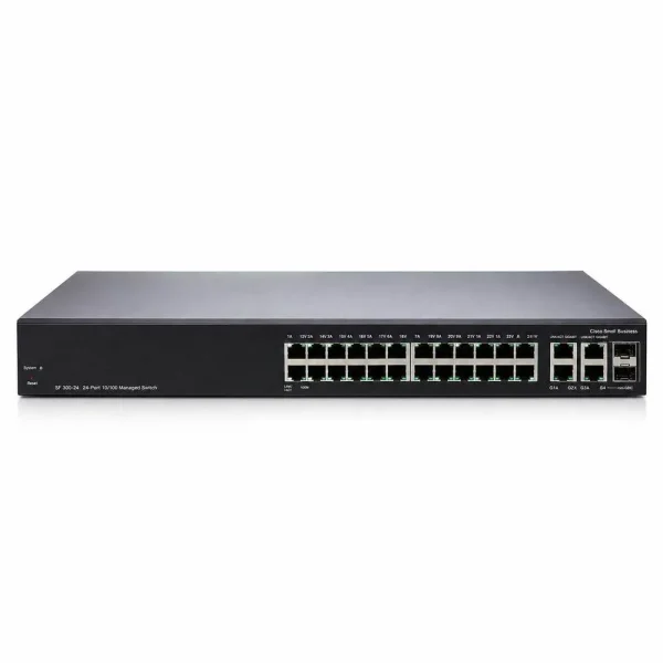 Switch chia mạng Cisco SF300-24 24Port 10/100Mbps