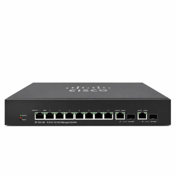 Switch chia mạng Cisco SF302-08 8Port 10/100Mbps