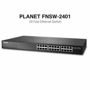 Switch chia mạng PLANET 24-Port 10/100Base-TX FNSW-2401