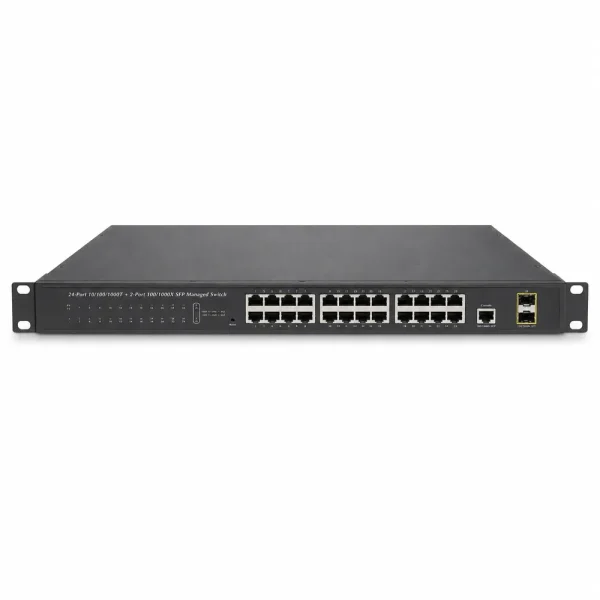 Switch chia mạng PLANET GS-4210-24T2S 24 port