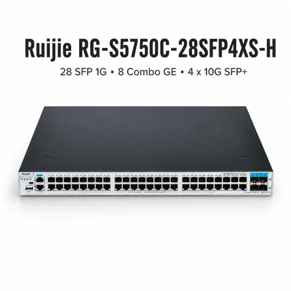 Switch chia mạng RUIJIE RG-S5750C-28SFP4XS-H