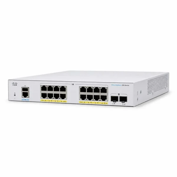 Switch Cisco CBS250-16P-2G 16 cổng Ethernet Gigabit