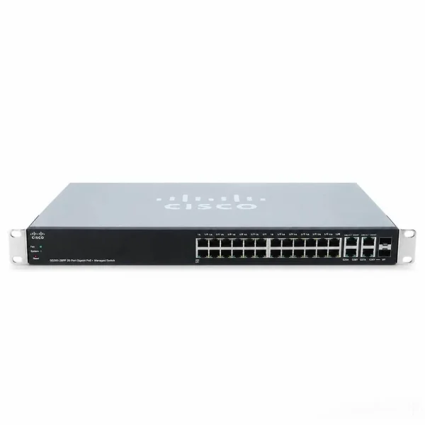 Switch Cisco SG300-28PP 28 cổng 10/100/1000Mbps PoE