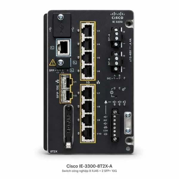 Switch công nghiệp Cisco IE-3300-8T2X-A