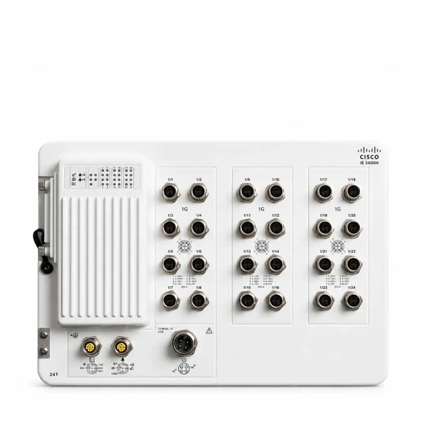 Switch công nghiệp Cisco IE-3400H-24T-A, 24 GE M12