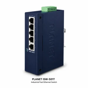Switch công nghiệp Planet ISW-501T 5-Port 10/100TX